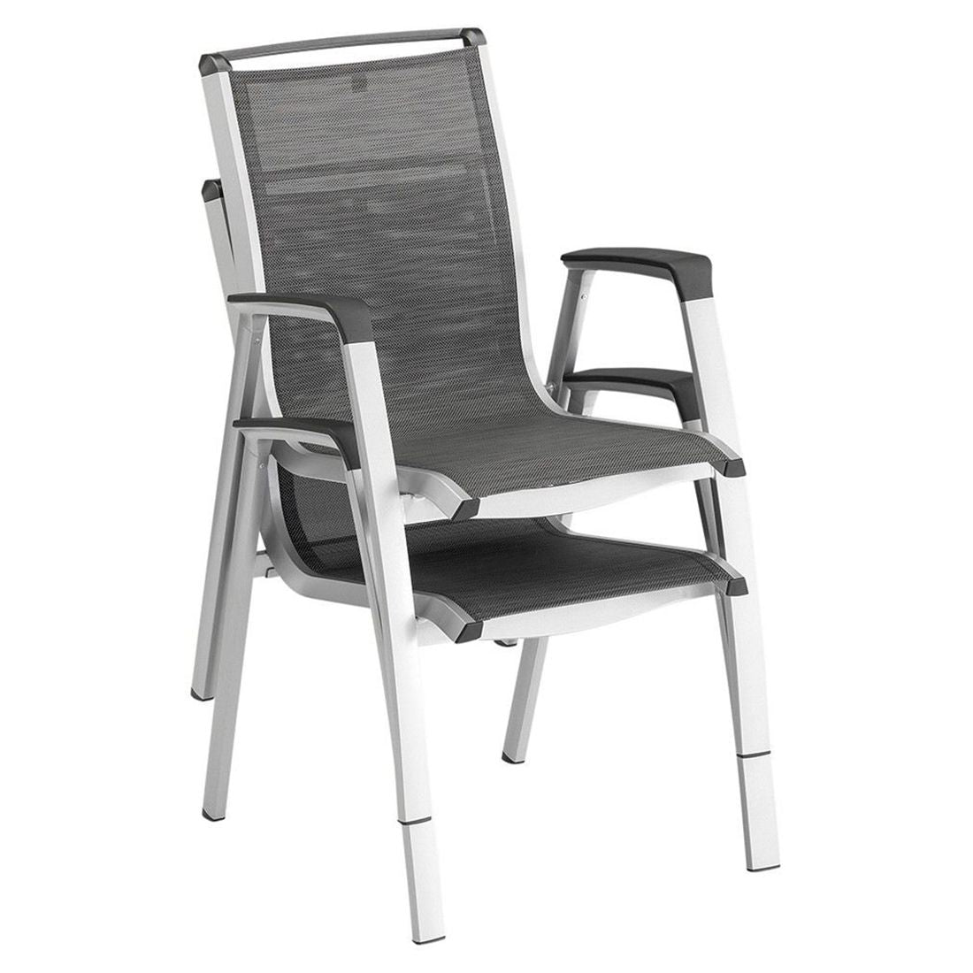 Hagemøbelsett Forma II 6 plasser HPL/textilen 220x95 cm - Kettler