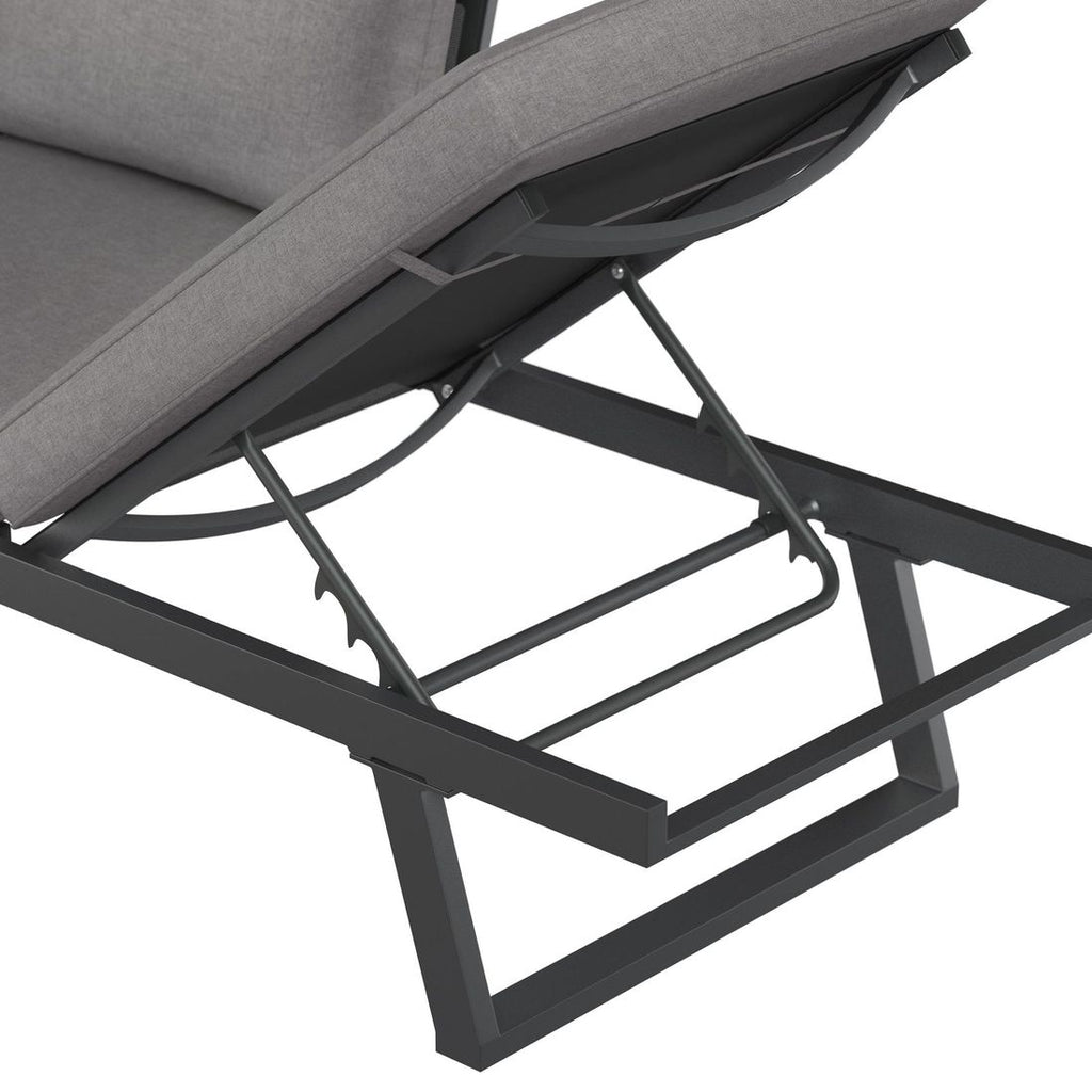 Loungesett Lucca med loungebord, aluminium/keramikk 2-delt - OUTLIV.