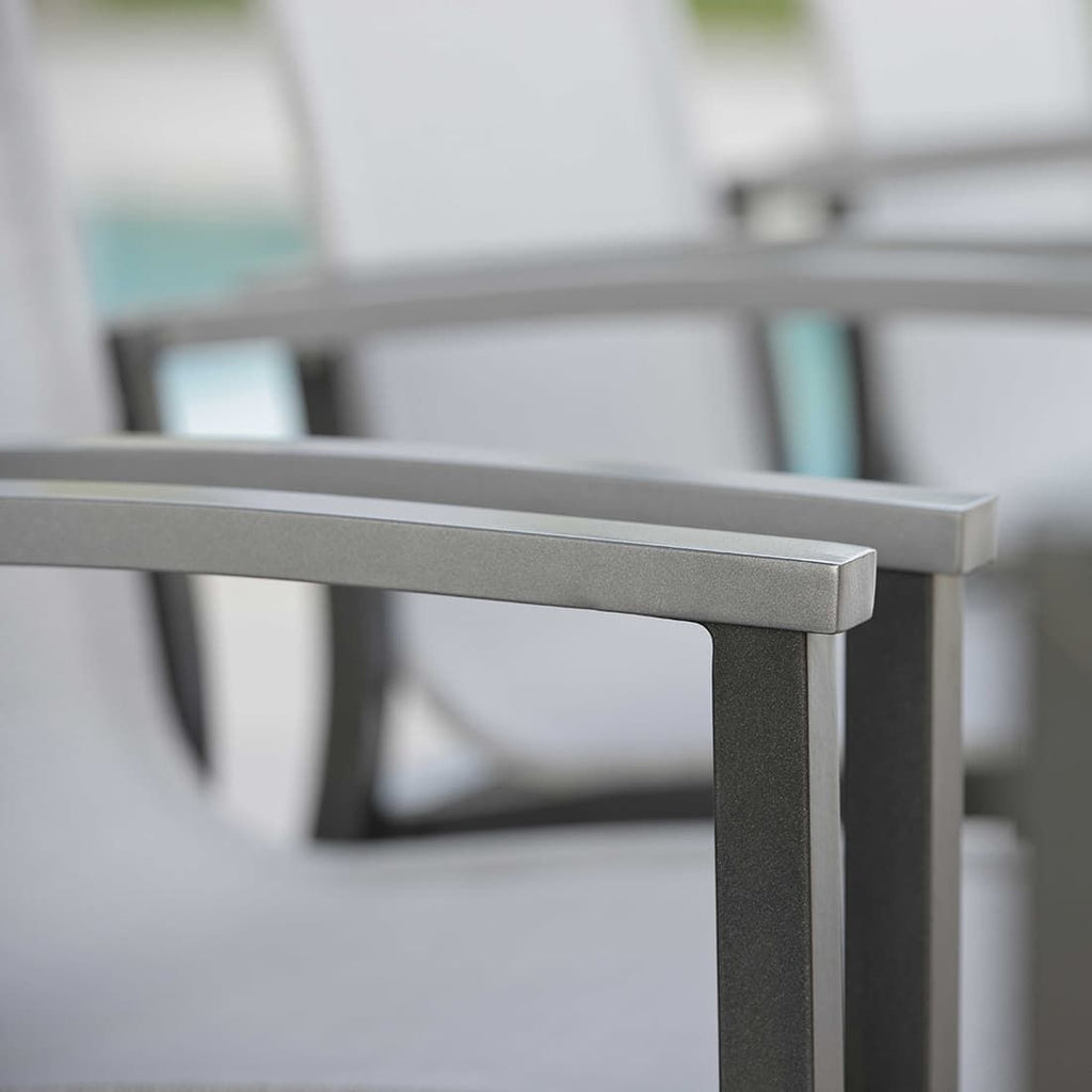 Hagemøbelsett Evoee aluminium/Silverstar 200x100cm 6 plasser - Stern