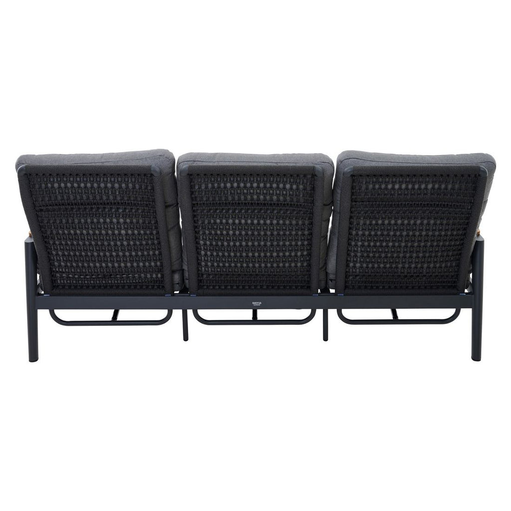 Hagesofa Cortina aluminium og tau 208 cm - Siena Garden