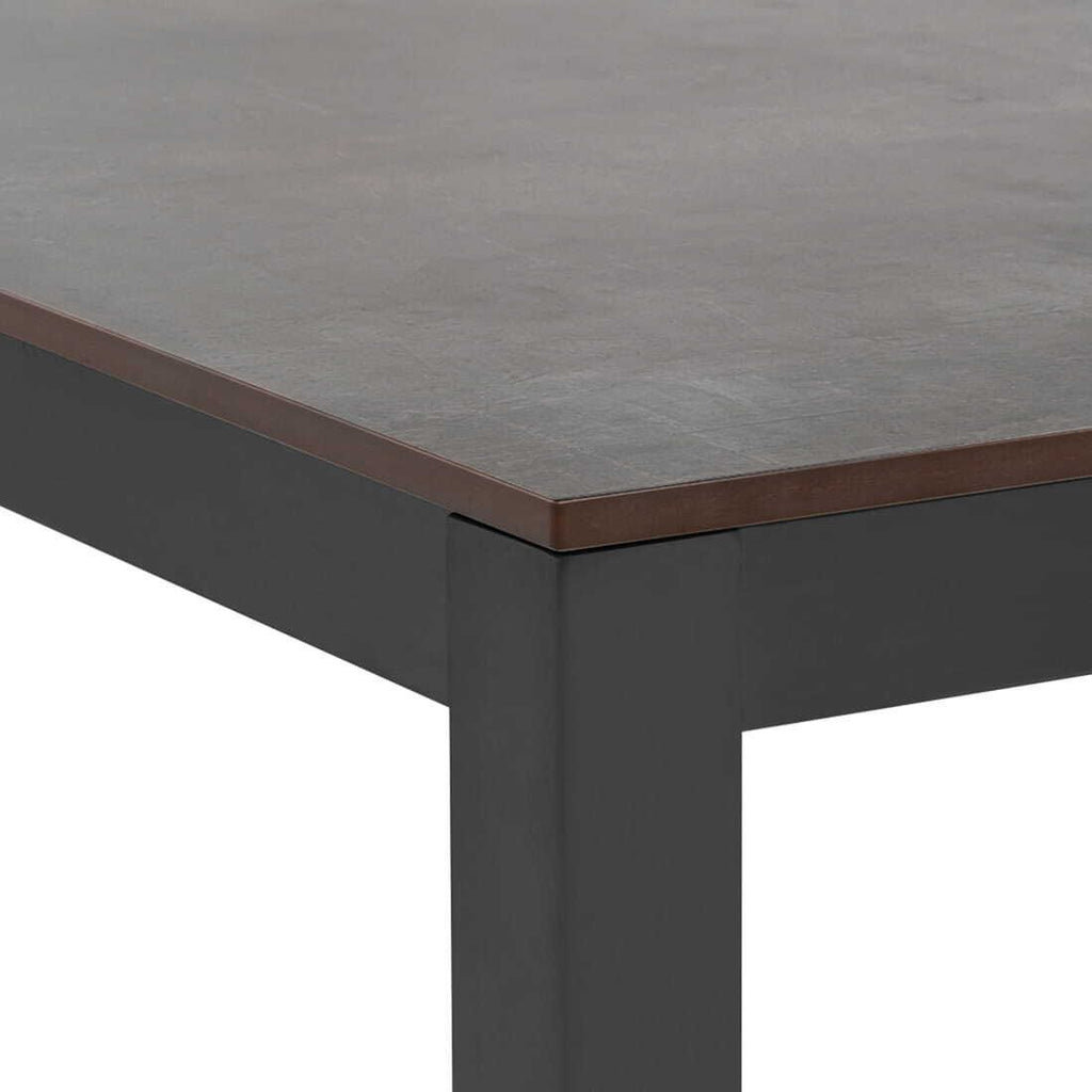 Spisesett ute Atlanta 4 plasser aluminium/textilen 160x90 cm - OUTLIV.