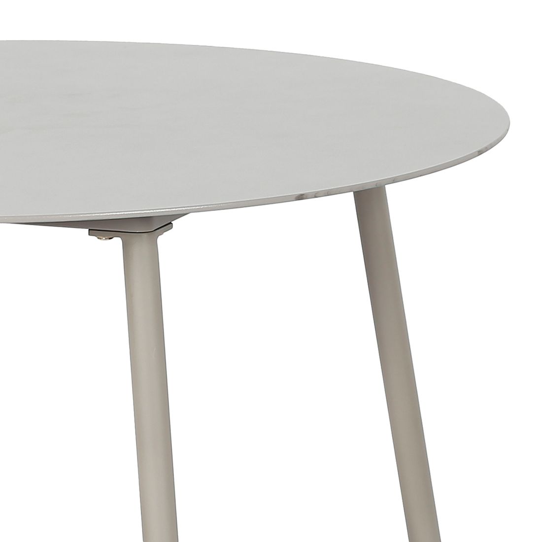 Hjørnesofa ute Tanami stål/tau/olefin med loungebord - OUTLIV.