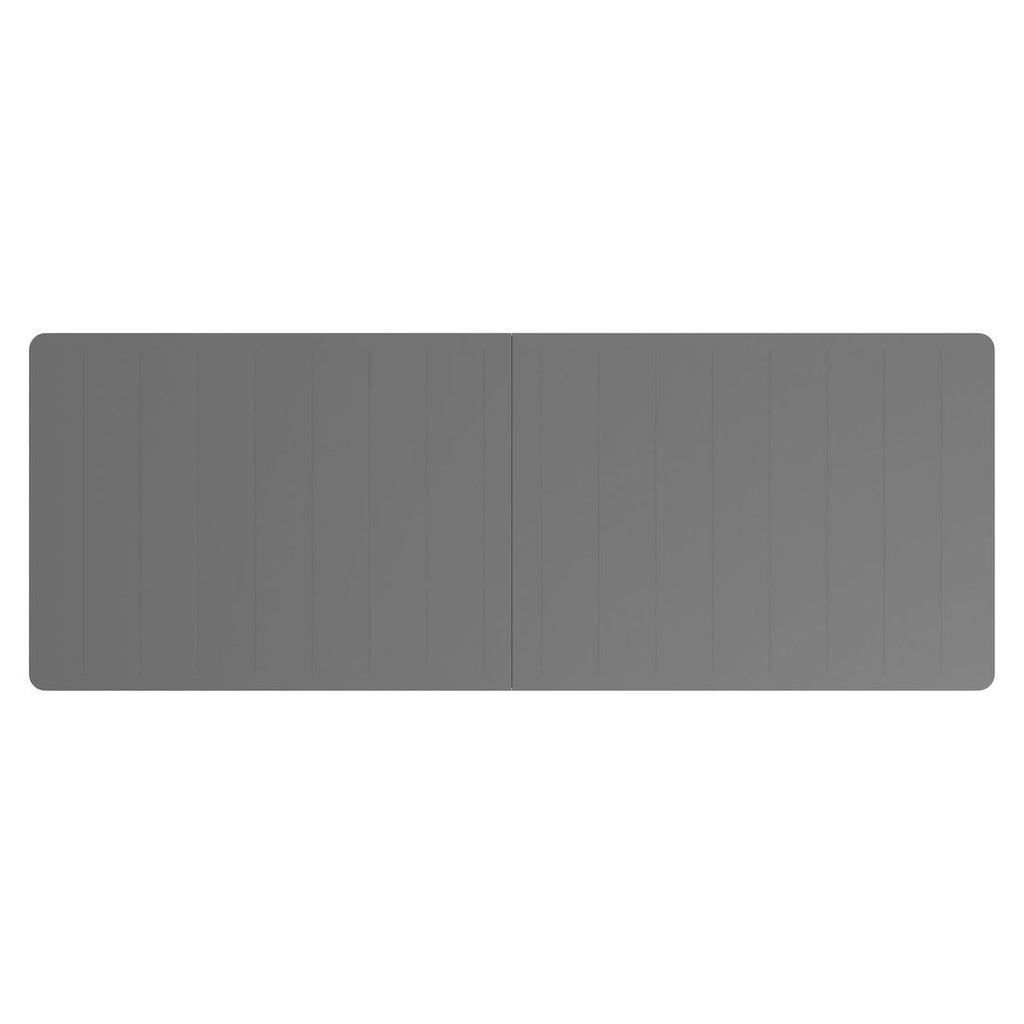 Uttrekkbart hagebord Milano 266/331/396x110cm aluminium - OUTLIV.