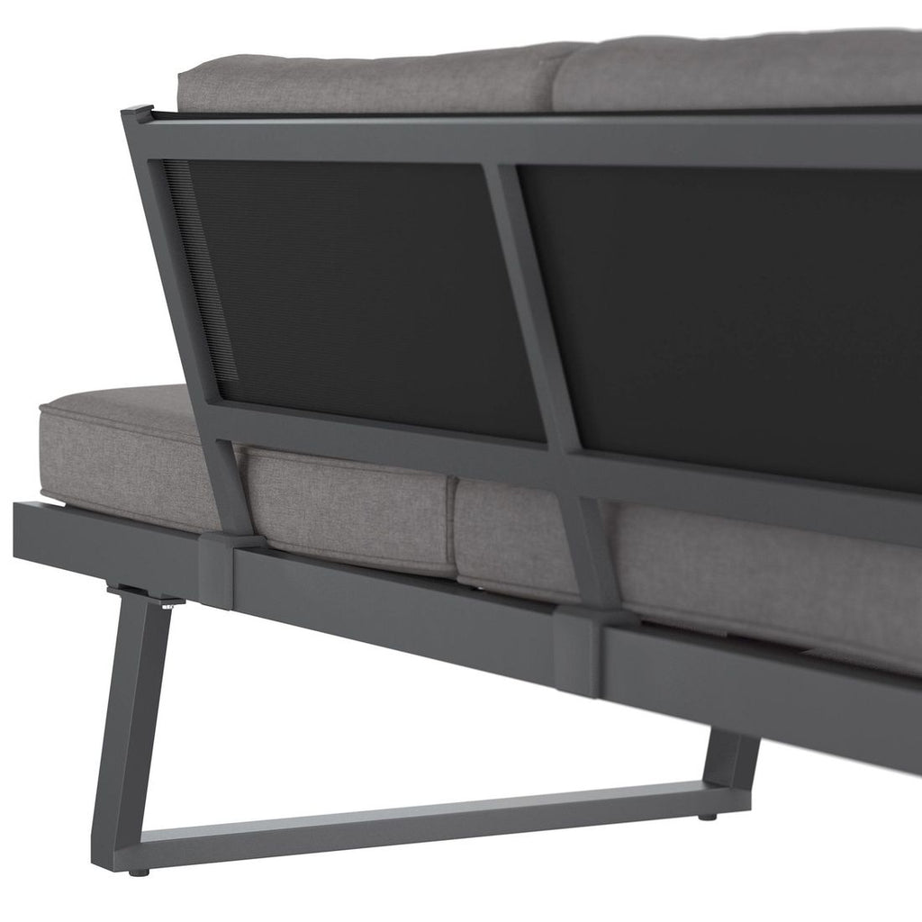 Loungesett Lucca med loungebord, aluminium/keramikk 2-delt - OUTLIV.