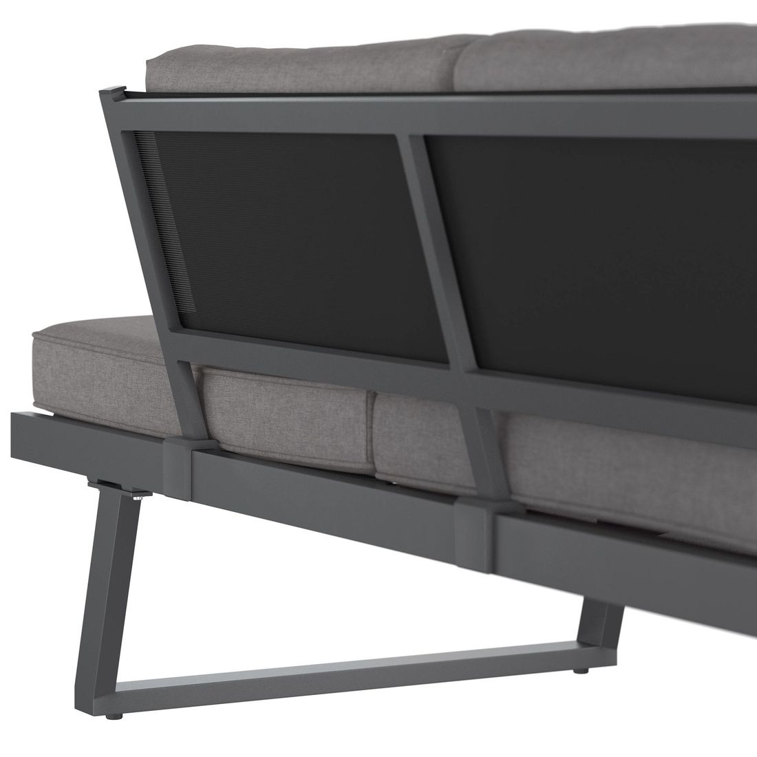 Loungesett Lucca med loungebord, aluminium/keramikk 2-delt - OUTLIV.