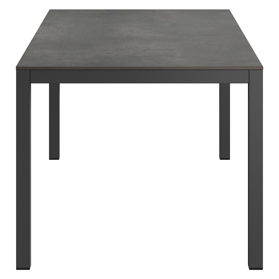 Spisesett ute Atlanta 4 plasser aluminium/textilen 160x90 cm - OUTLIV.