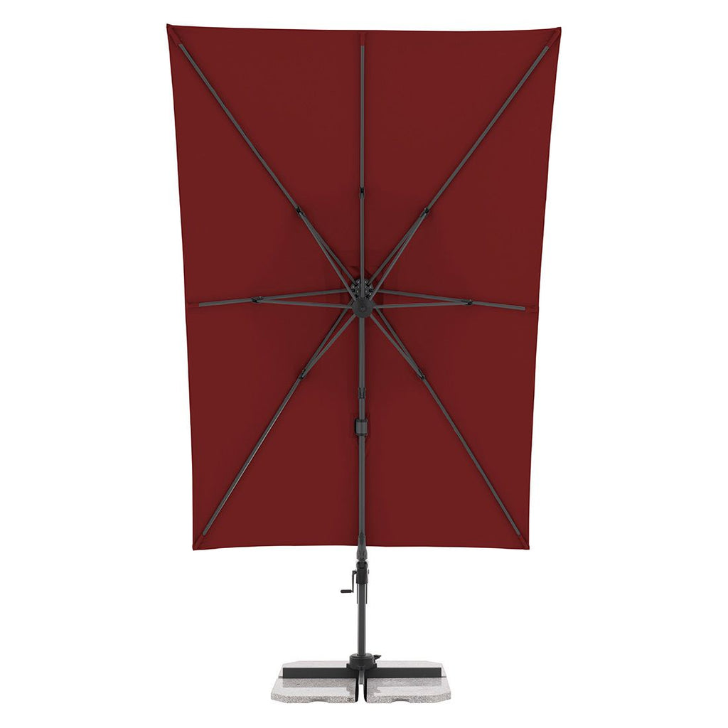 Fritthengende parasoll Active Green Edition 310x210 cm - Doppler