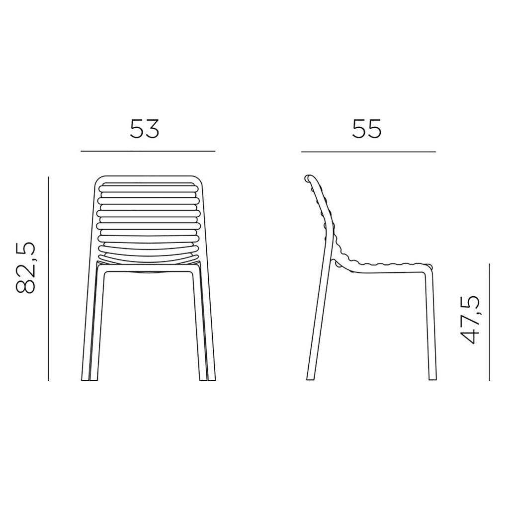 Spisesett ute Doga 8 plasser aluminium 210/280x100 cm - Nardi