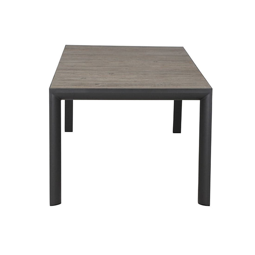 Hagemøbelsett Velia 6 plasser, aluminium/keramikk 220x100 cm - Siena Garden