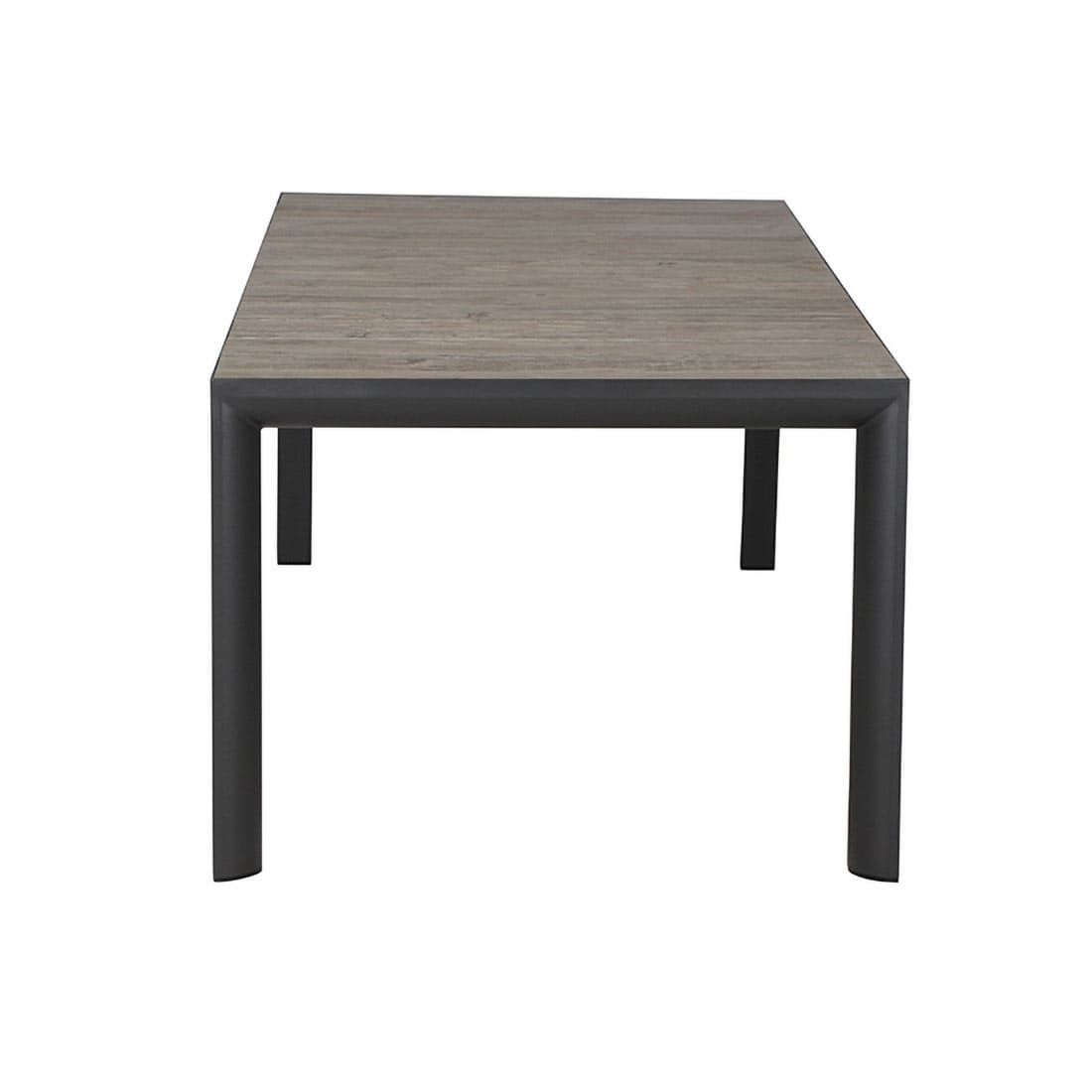 Hagemøbelsett Velia 6 plasser, aluminium/keramikk 220x100 cm - Siena Garden