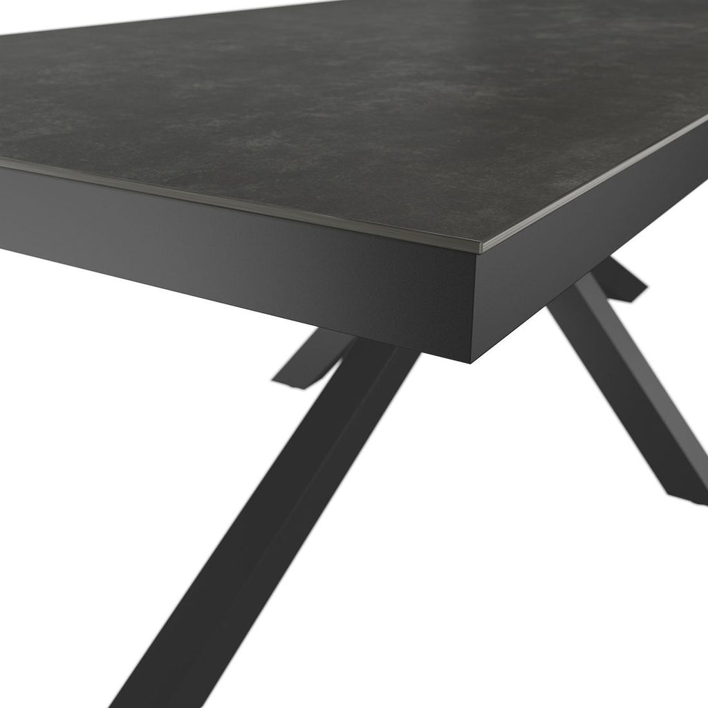 Hagemøbelsett Ohio 6 plasser aluminium/keramikk 220x100 cm - OUTLIV.
