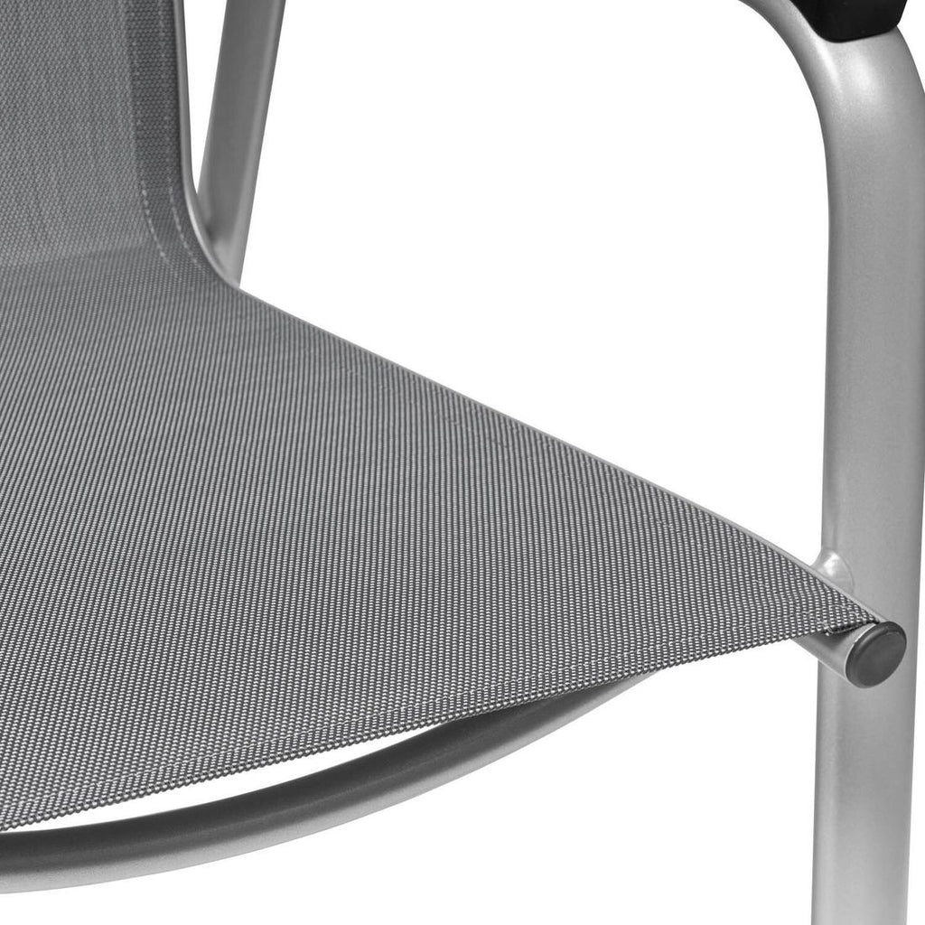 Hagemøbelsett Cirrus 4 plasser aluminium/textilen 160x95 cm - Kettler