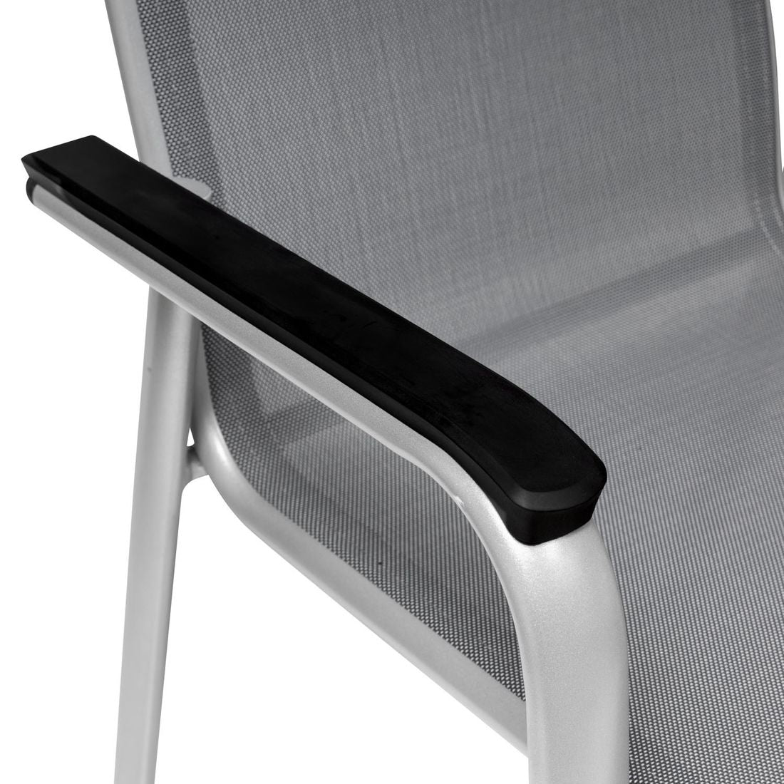 Hagemøbelsett Cirrus 4 plasser aluminium/textilen 160x95 cm - Kettler