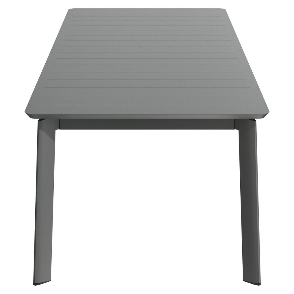 Uttrekkbart hagebord Milano 266/331/396x110cm aluminium - OUTLIV.