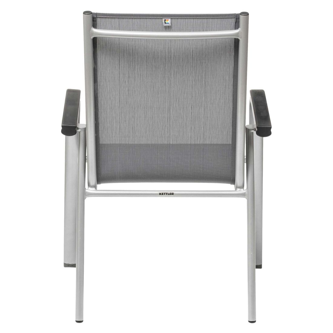 Hagemøbelsett Cirrus 4 plasser aluminium/textilen 160x95 cm - Kettler