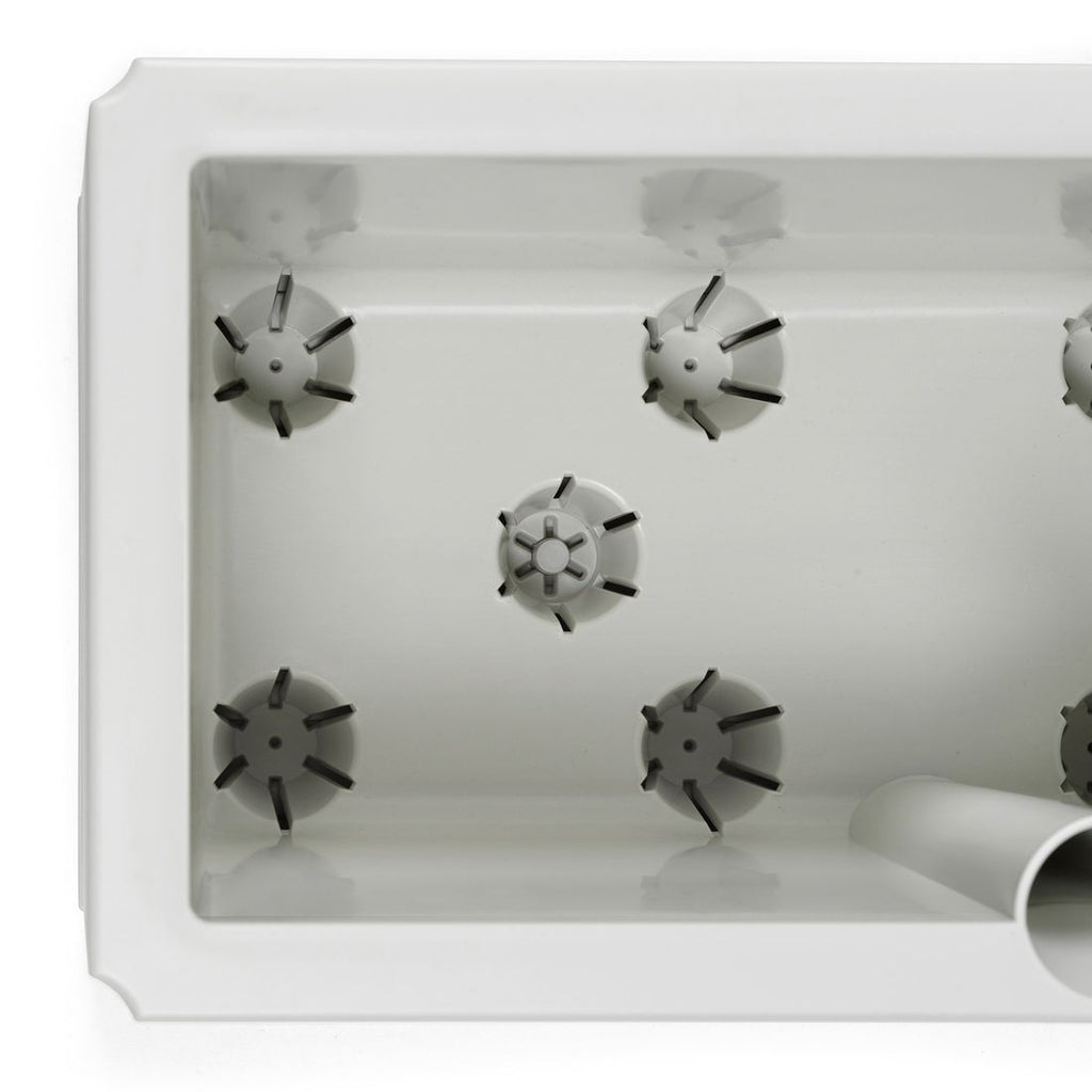 Blomsterkrukke Sipario plast 67x32x32 cm - Nardi