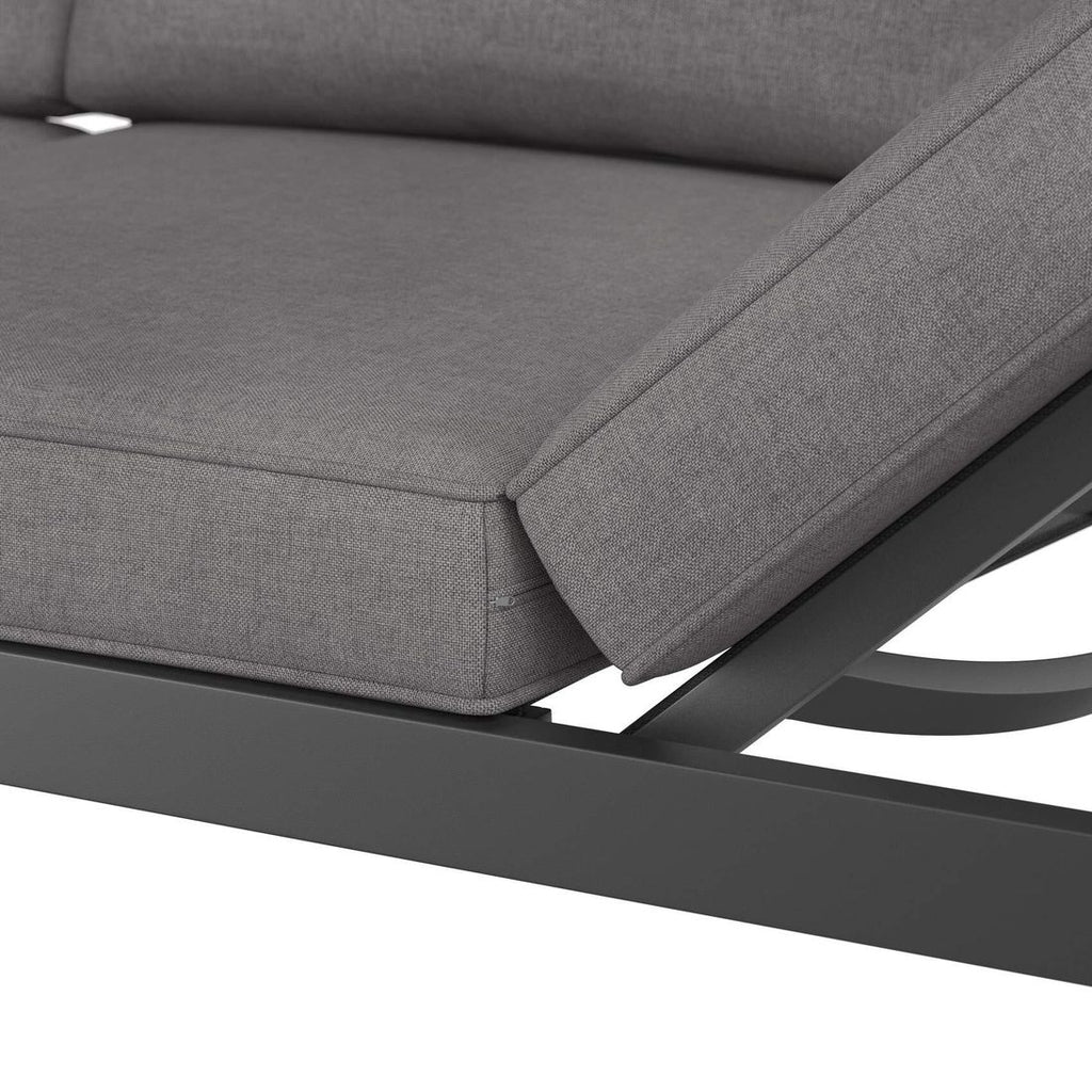 Loungesett Lucca med loungebord, aluminium/keramikk - OUTLIV.