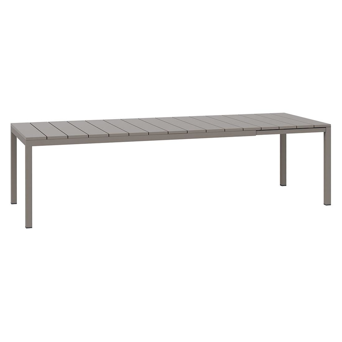 Hagemøbelsett Doga 8 plasser, plast 210/280x100 cm - Nardi