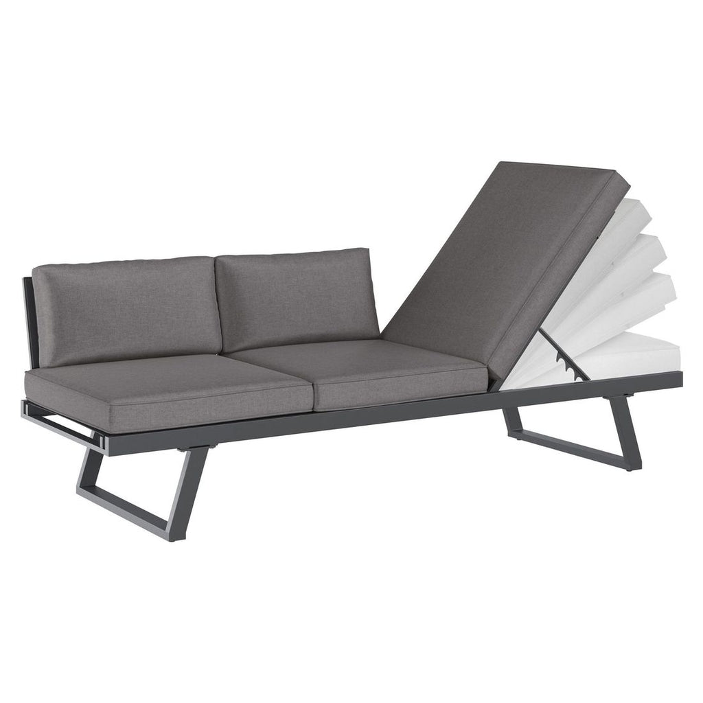 Loungesett Lucca med loungebord, aluminium/keramikk 2-delt - OUTLIV.