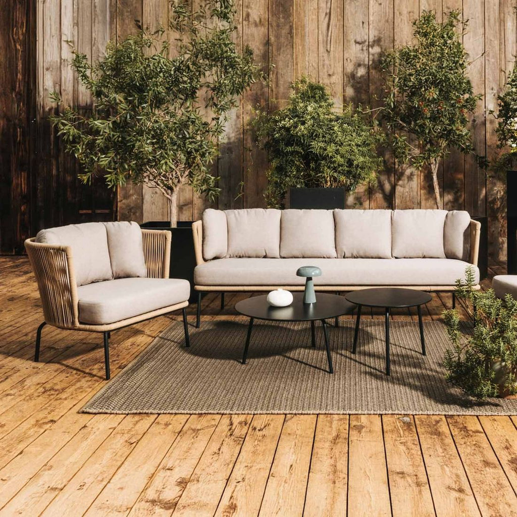 Loungestol Touch stål/tau 80x75 cm - Cosmic Collection