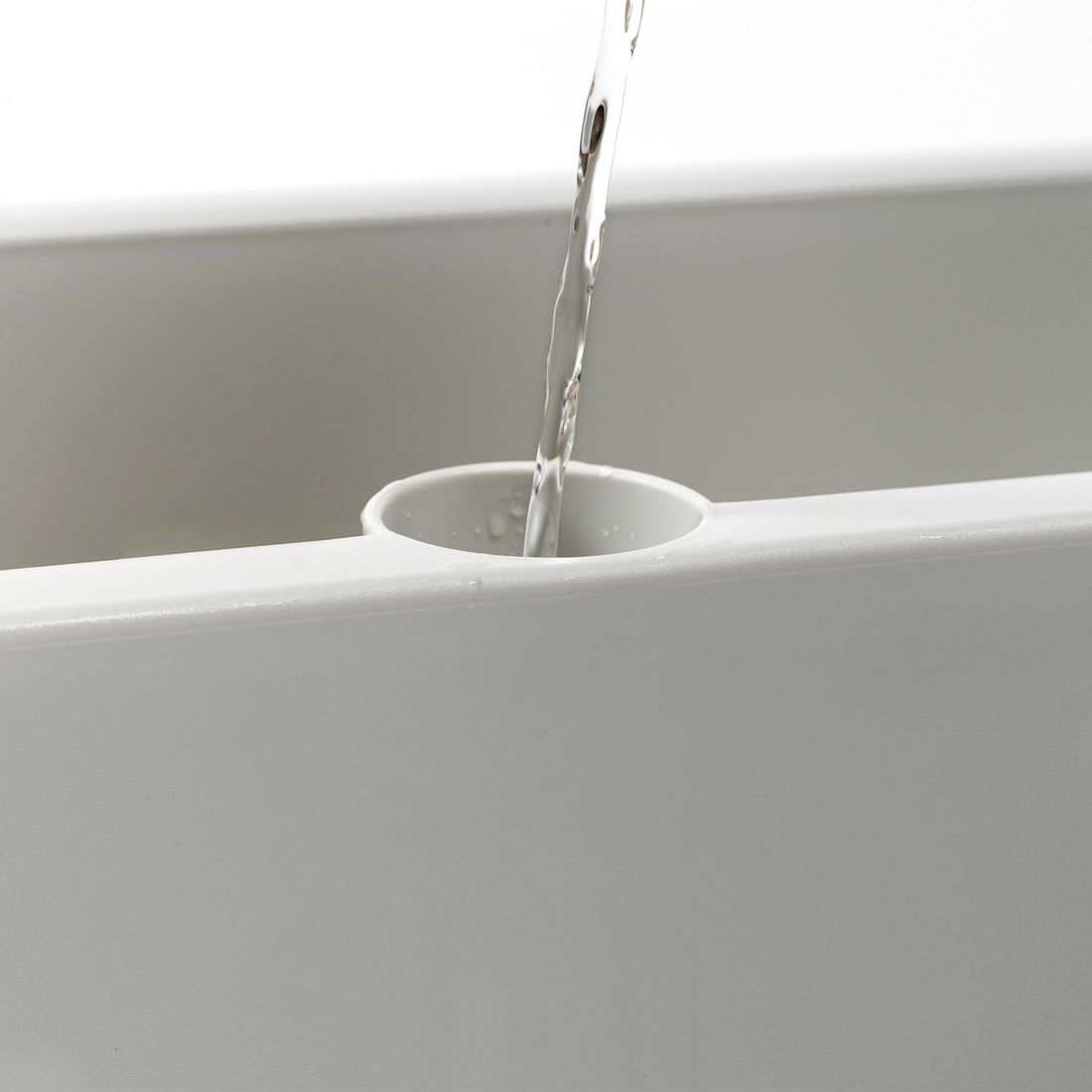 Blomsterkrukke Sipario plast 67x32x32 cm - Nardi