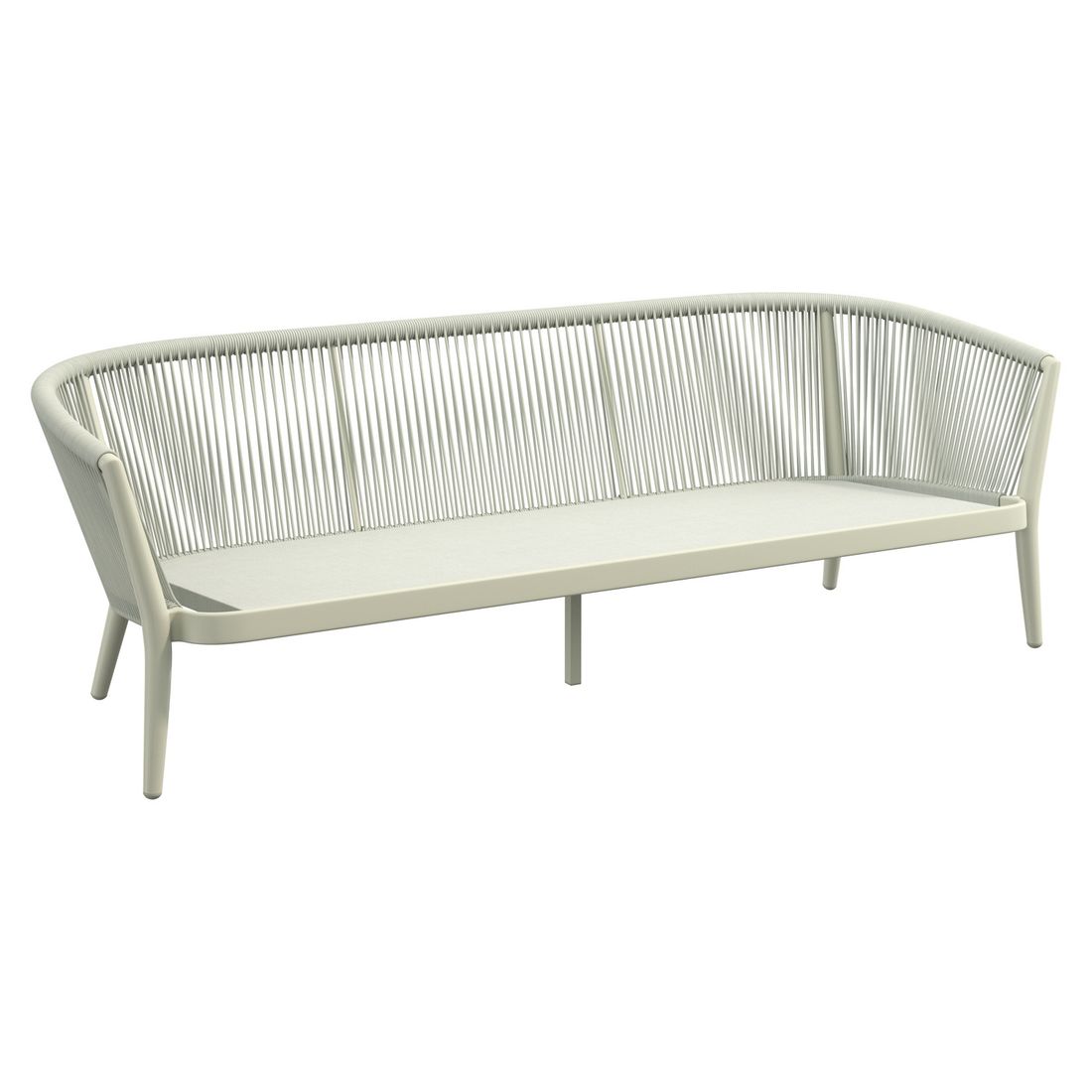 Loungesofa Monet aluminium/tau/olefin 210 cm - OUTLIV.