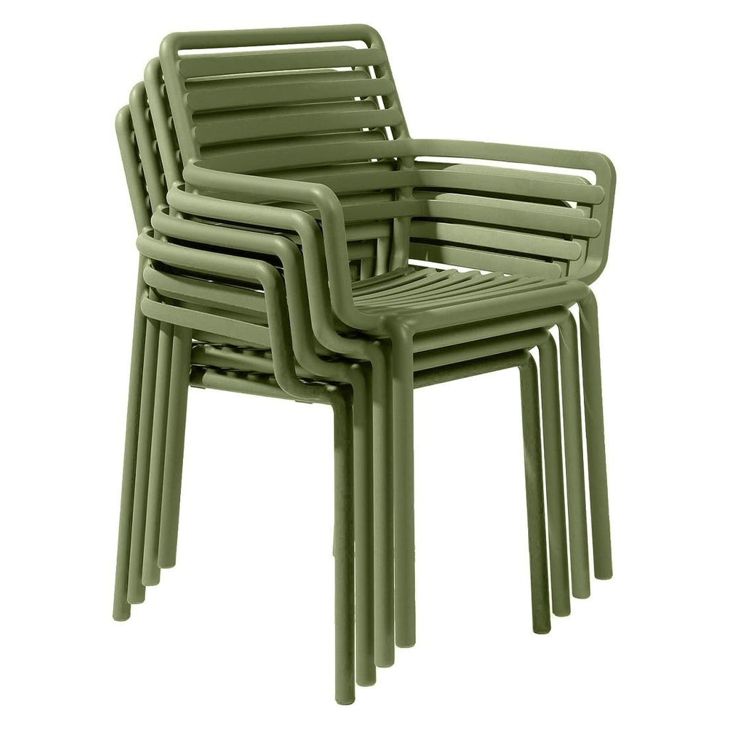 Hagemøbelsett Doga 8 plasser, plast 210/280x100 cm - Nardi