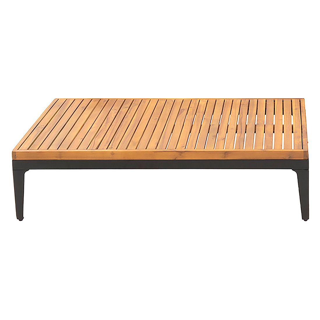 Hjørnesofa ute Bern med loungebord aluminium 220x140 cm - OUTLIV.