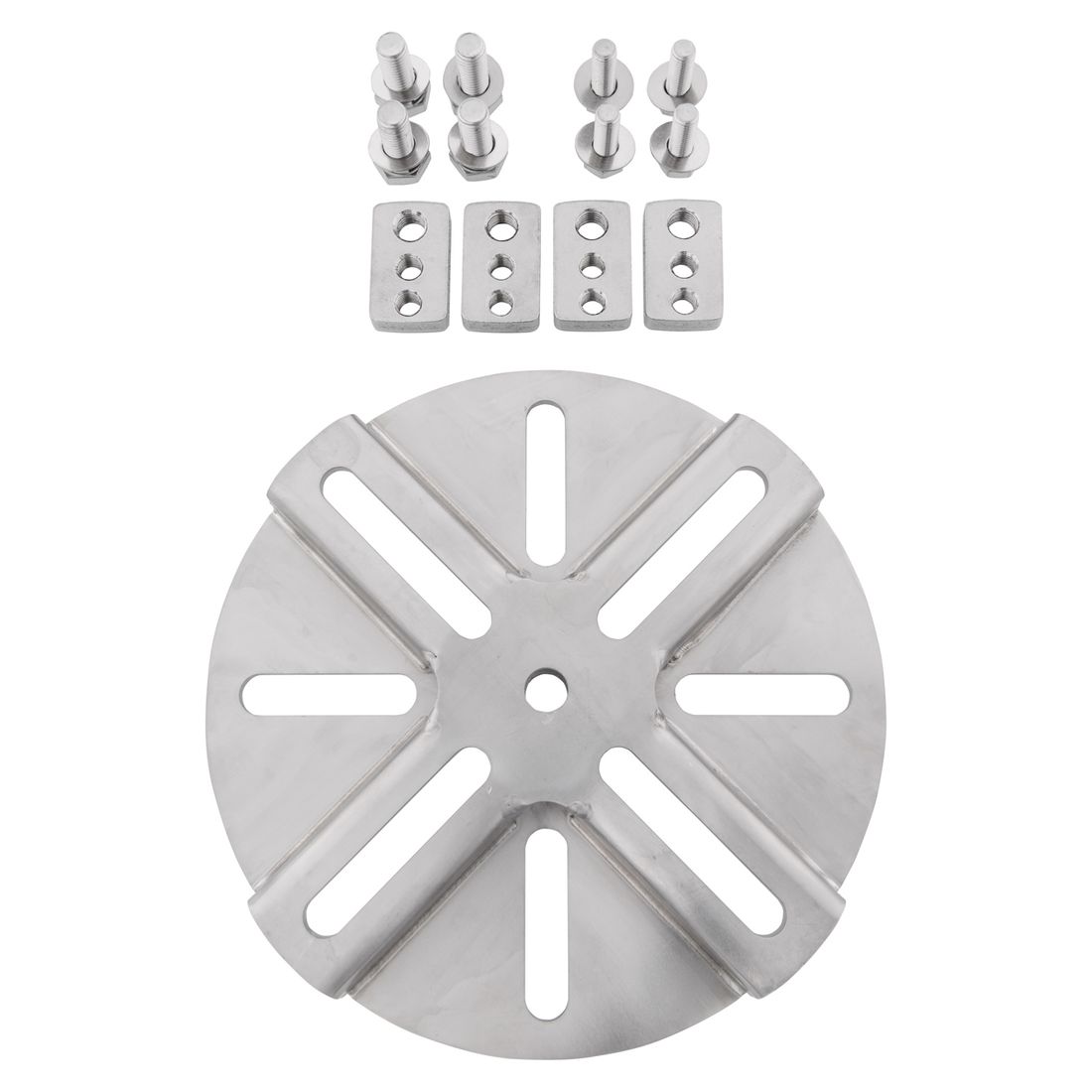 Adapterplate Vario for Doppler/OUTLIV. granittfot 140 kg underside