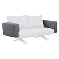 Armpute Stockholm for 3-seter hagesofa fra front
