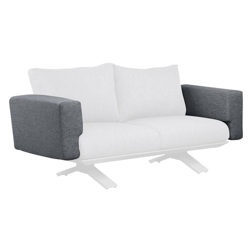 Armpute Stockholm for 3-seter hagesofa fra front