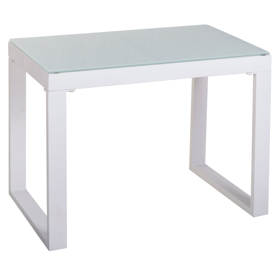 Loungesett Oscar aluminium/polypropylen hvit/grå - OUTLIV.