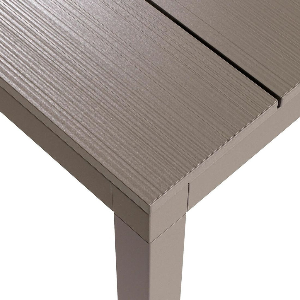 Spisesett ute Doga 8 plasser aluminium 210/280x100 cm - Nardi