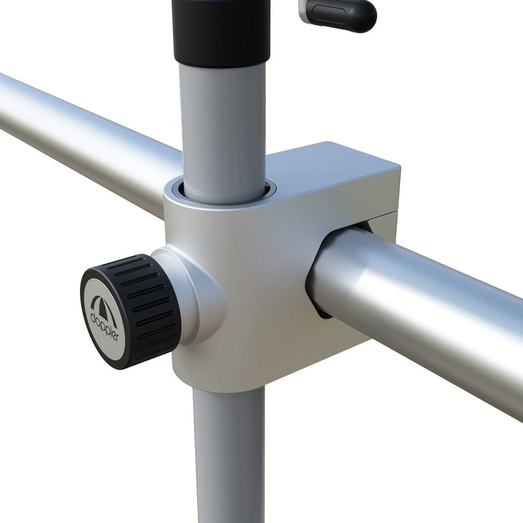 Balkongklemme Vario Maxi for parasollstang 22-32 mm forfra