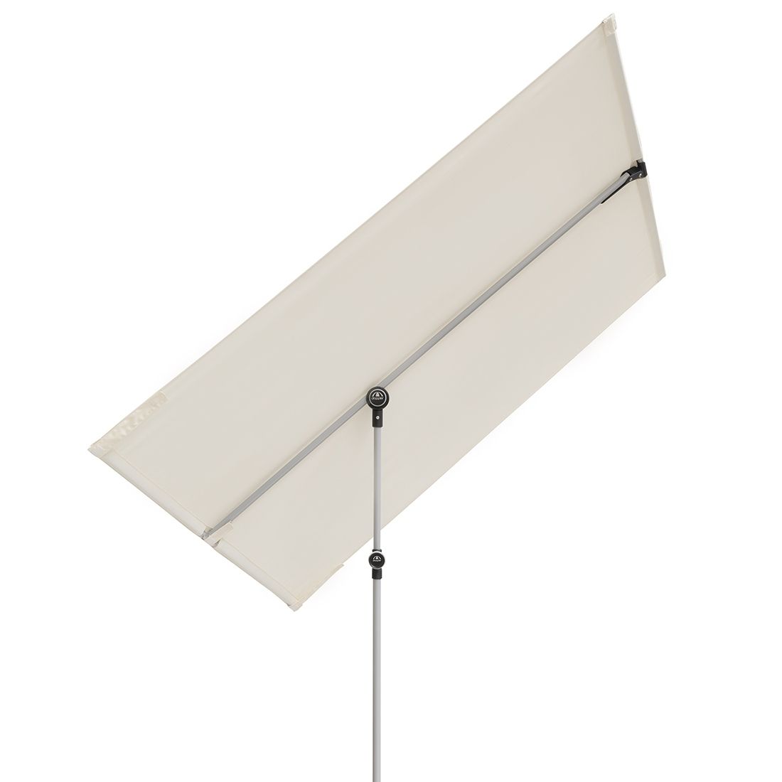 Balkongparasoll Active 180x130 cm natur polyester bakside