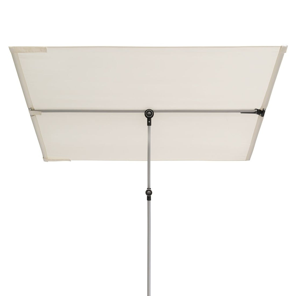 Balkongparasoll Active 180x130 cm natur polyester nærbilde av stang