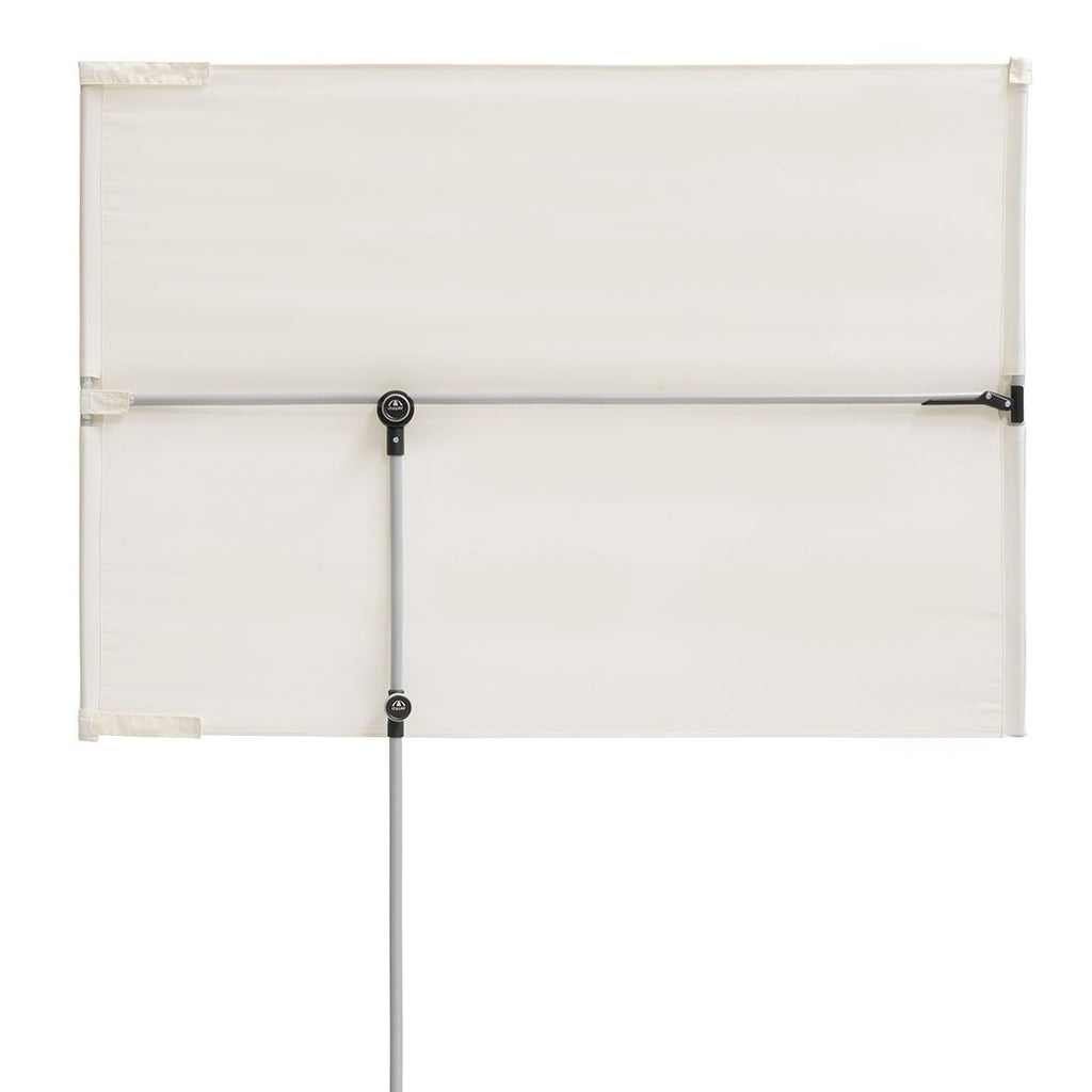 Balkongparasoll Active 180x130 cm natur polyester - Doppler