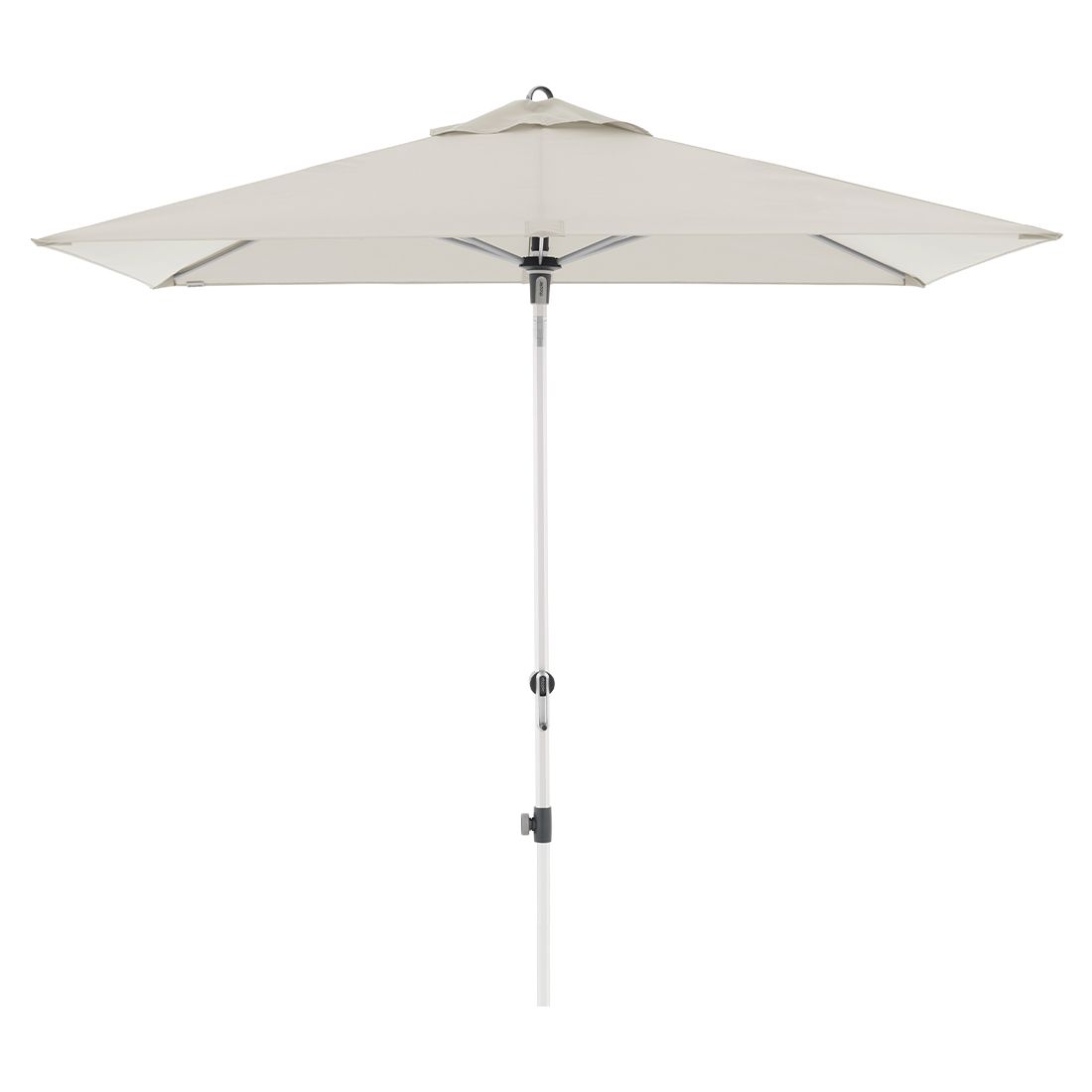 Balkongparasoll Expert 220x140 cm høydejusterbar forfra