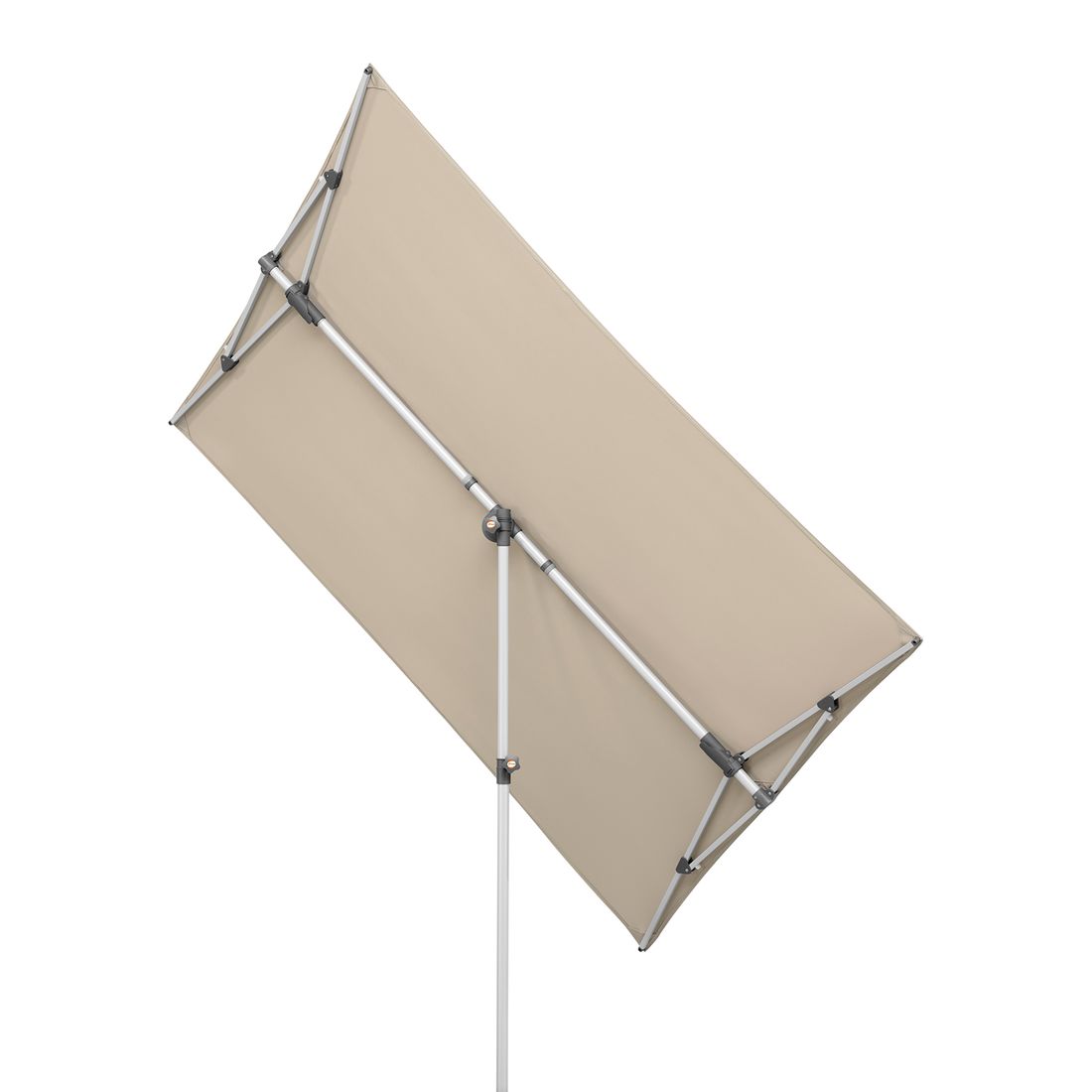 Balkongparasoll Novara 190x140 cm natur polyester - Schneider