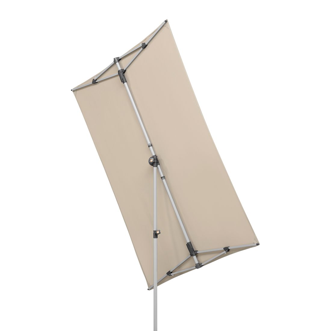 Balkongparasoll Novara 190x140 cm natur polyester - Schneider