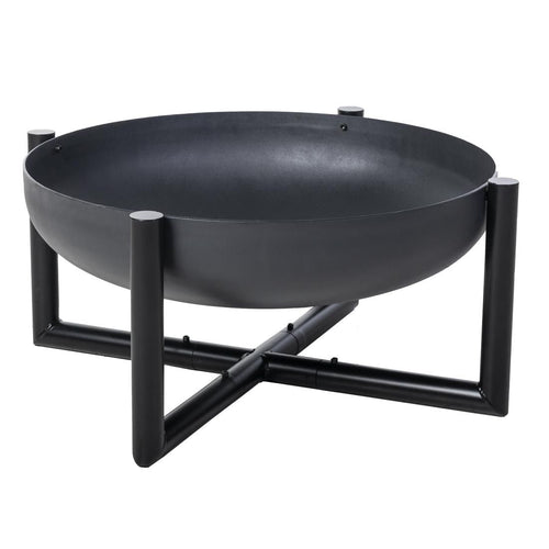 Bålpanne Basic Ø60cm stål svart forfra