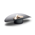 Bålpanne ELLIPSE cortenstål 110x36 cm forfra