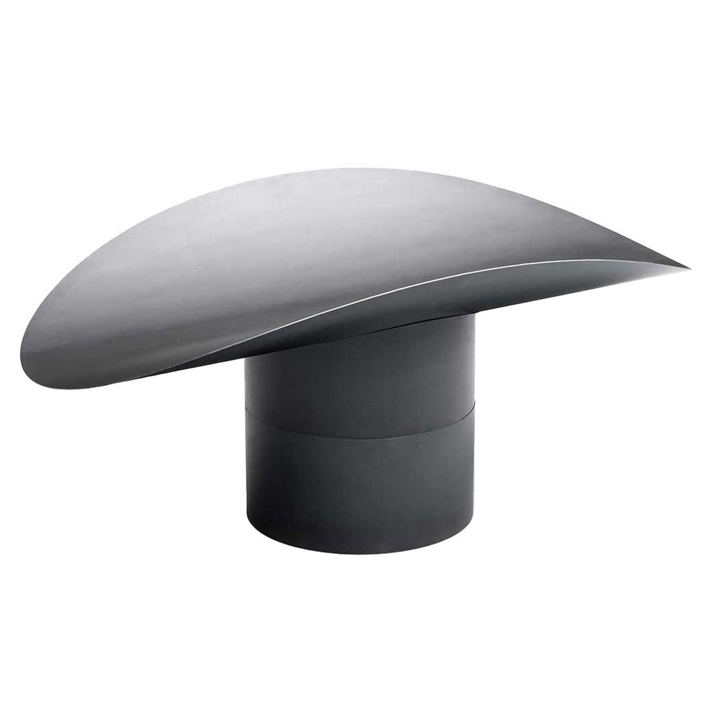 Bålpanne ELLIPSE fot cortenstål Ø35 cm - höfats bakside