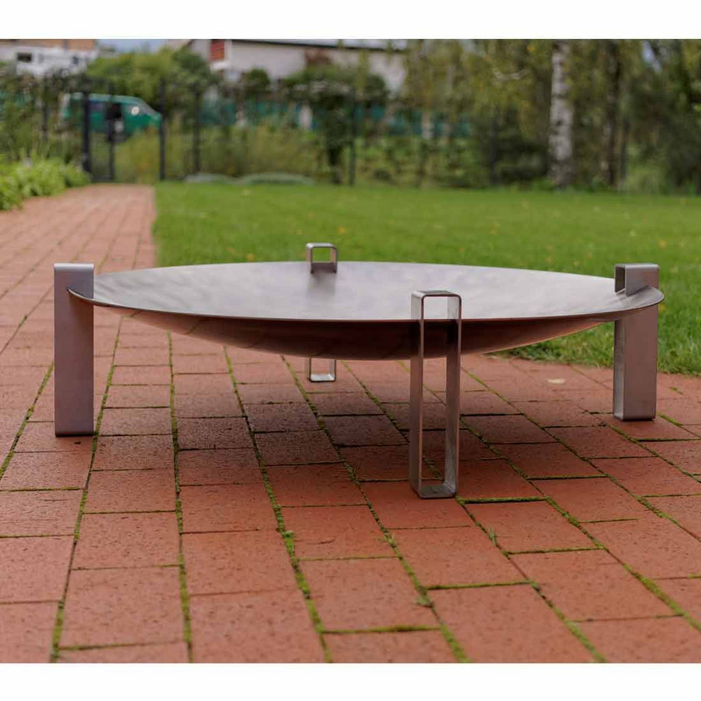 Bålpanne Space rustfritt stål Ø80 cm detalj