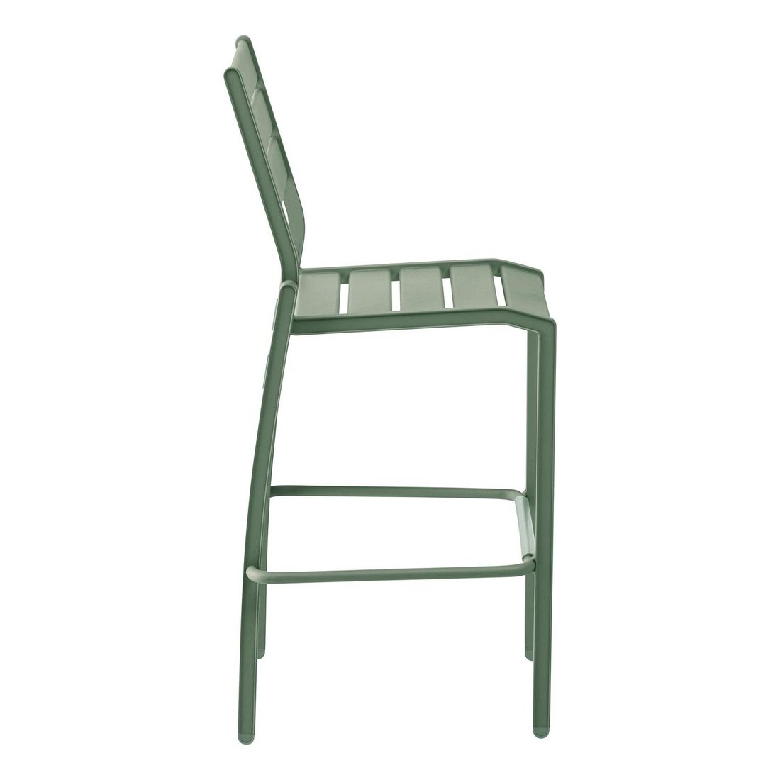 Barkrakk ute Latitude aluminium stabelbar 74 cm - Kettler montert i hage