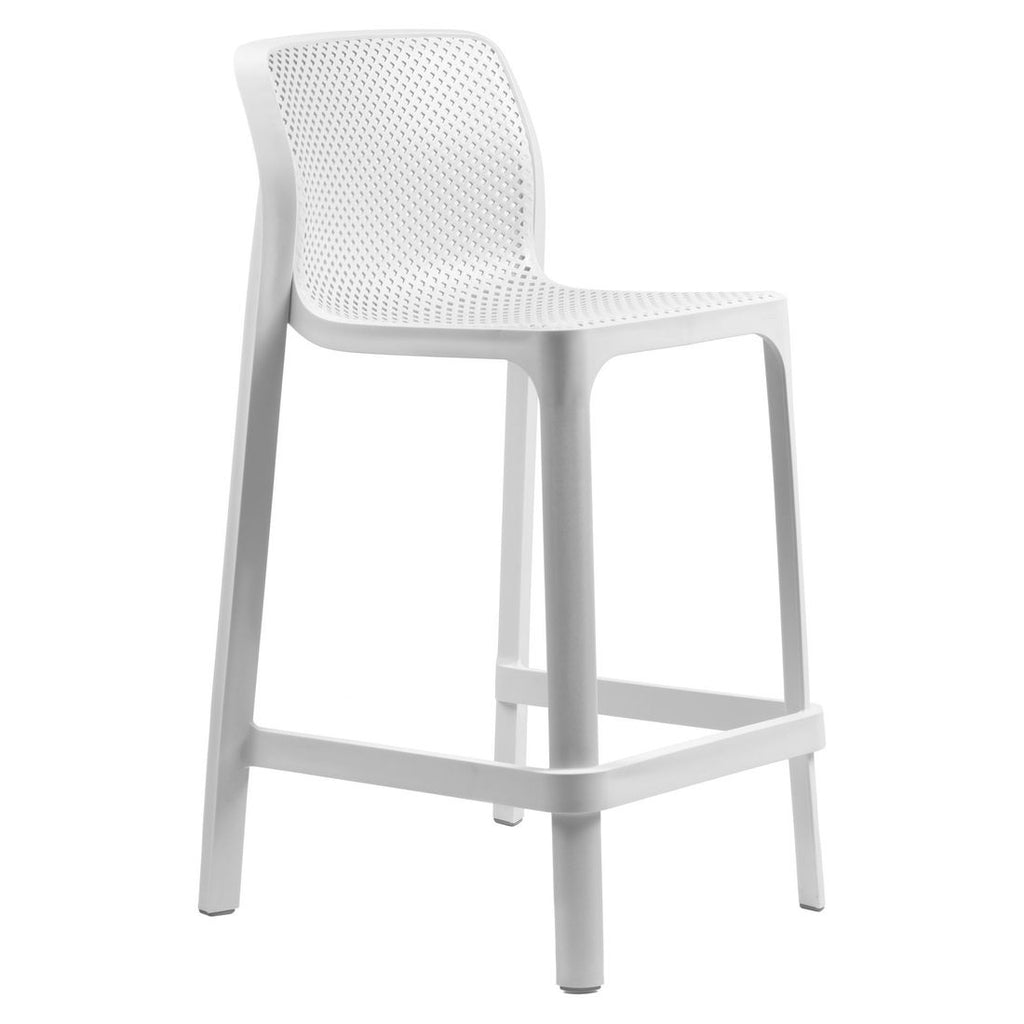 Detalj av Barkrakk ute Net Mini plast stabelbar 65 cm sittehøyde