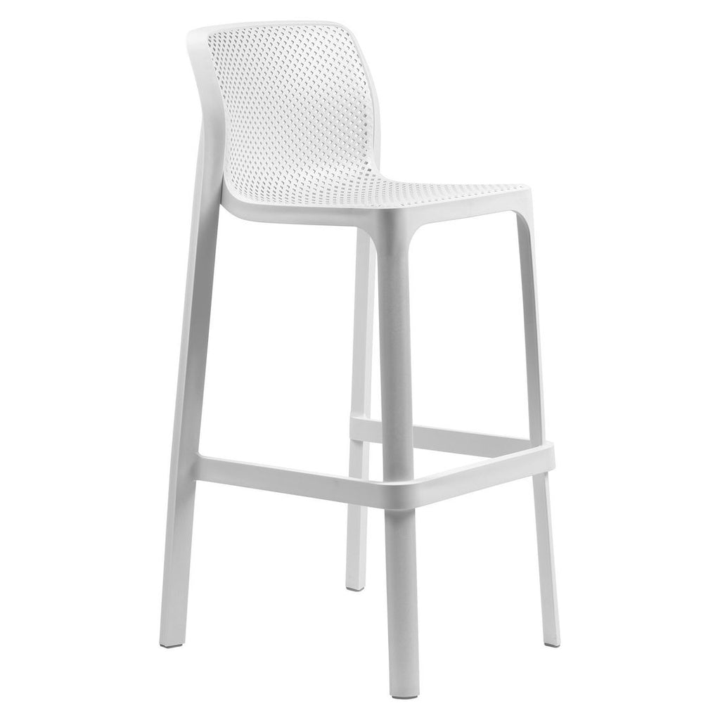 Barkrakk ute Net plast stabelbar 76 cm sittehøyde - Nardi detalj av sete