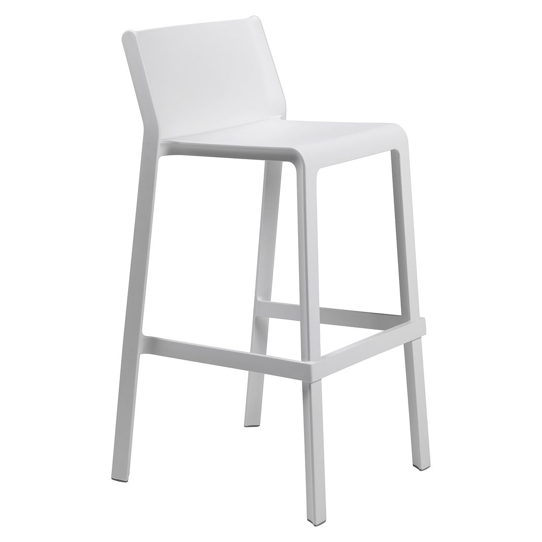 Barkrakk ute Trill plast stabelbar 76 cm sittehøyde bakside