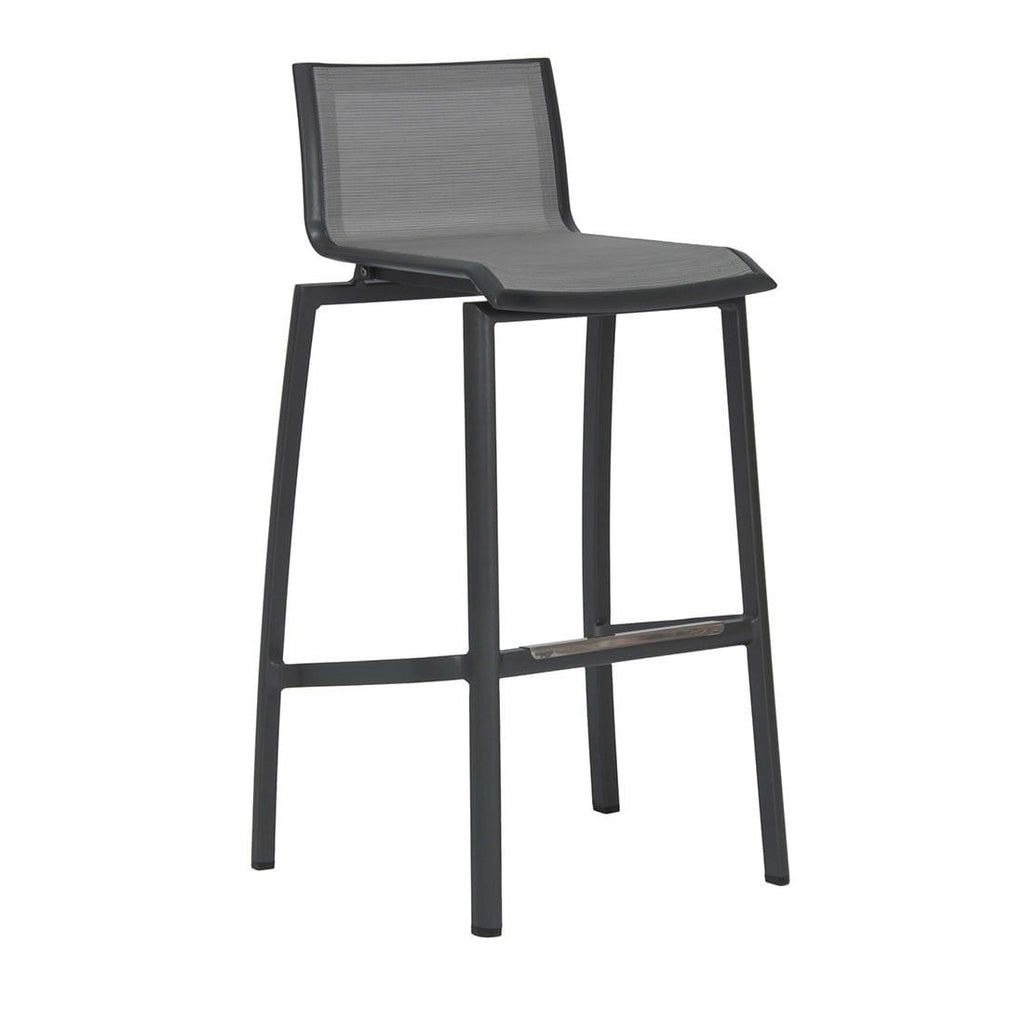 Barkrakk ute Allround aluminium/textilen stabelbar - Stern forfra