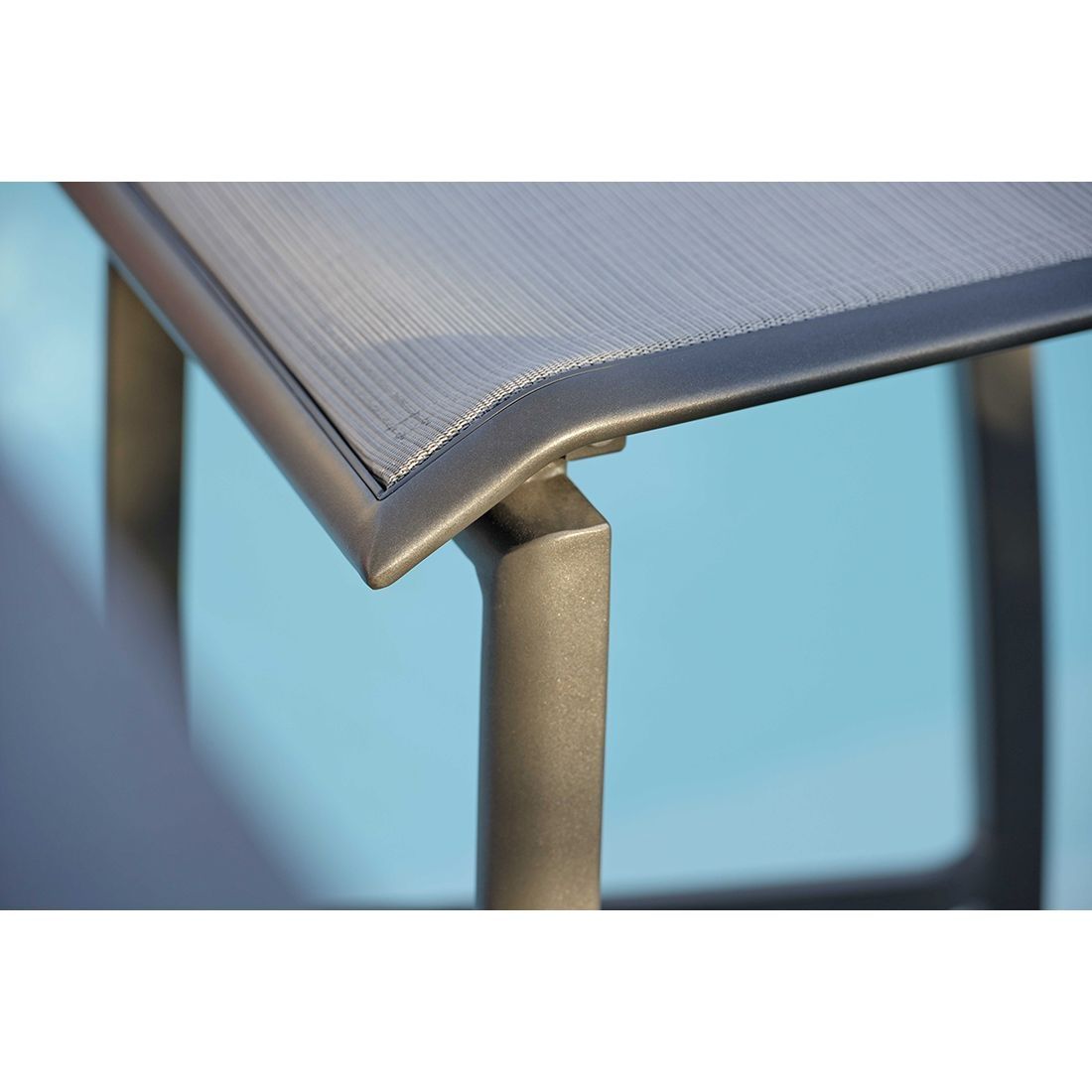 Barkrakk ute Allround aluminium/textilen stabelbar - Stern stabelt